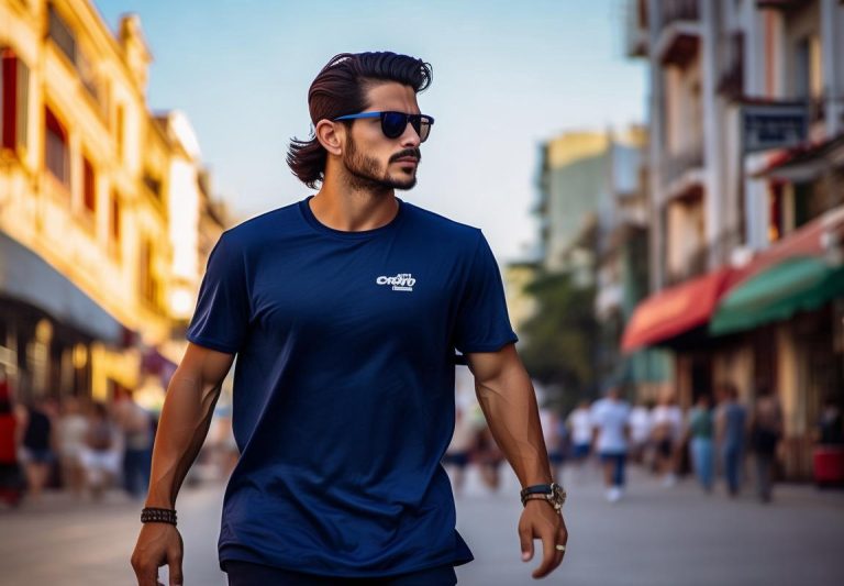 Oferta Stussy Guadalajara: Camisetas Running Azul Marino a un precio especial