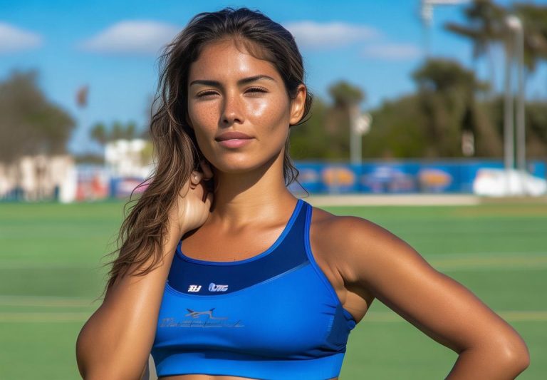 Stüssy Sports Bra Azul Marino: Camiseta Deportiva para Corredoras y Yogi en Guadalajara