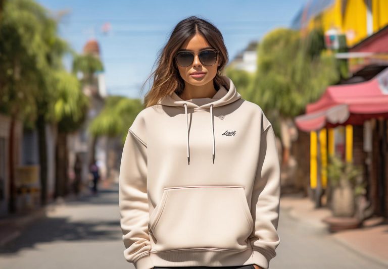 Oferta Exclusiva: Sudadera Stüssy Beige para Running en Guadalajara con Descuento Especial