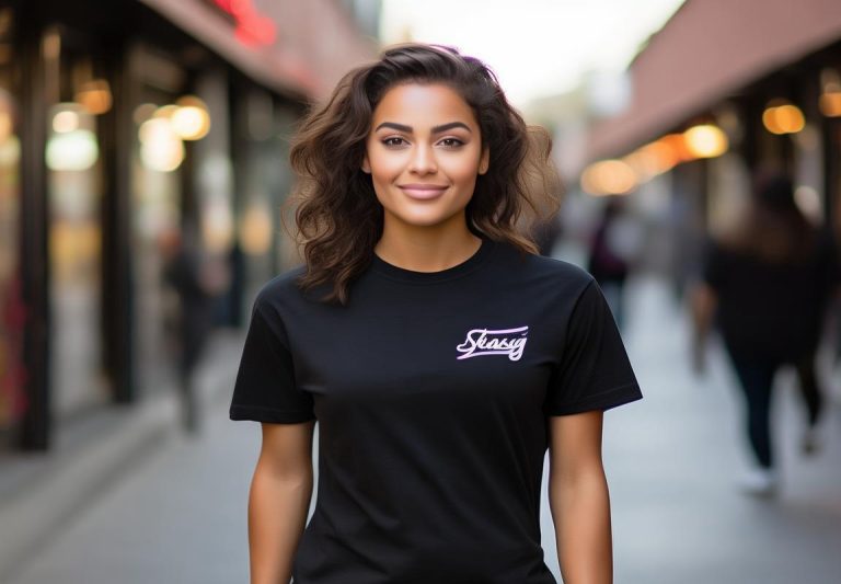 Oferta Especial: Camisetas Negras Stussy a Mitad de Precio para Corredores y Amantes de la Marca