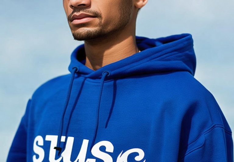 Oferta Exclusiva Guadalajara: Sudadera Stüssy Logo Azul con Descuento y Envío Gratis para Running