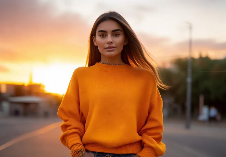 Stussy Sweater Naranja: Ropa Con Estilo para Running y Otoño en Guadalajara