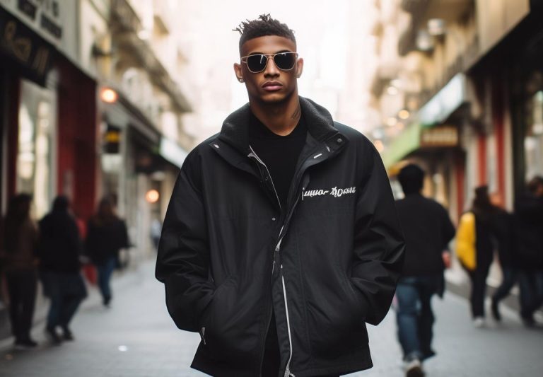 Chamarra Stussy Negra: Must-Have para Running y Moda Urbana en Guadalajara
